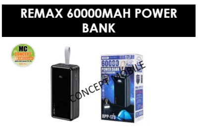 (SG) REMAX 60000MAH 50000MAH FAST CHARGE POWERBANK RPP 173 RPP 200