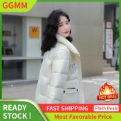 GGMM Women's Glossy Cotton-Padded Winter Jacket