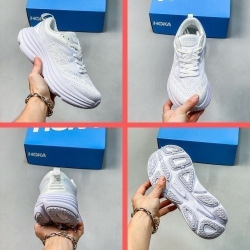 BOFB Hoka Bondi 8 Marathon Running Shoes for  Women Men Premium Sport Shoes Jogging Gym Outdoor Shoe