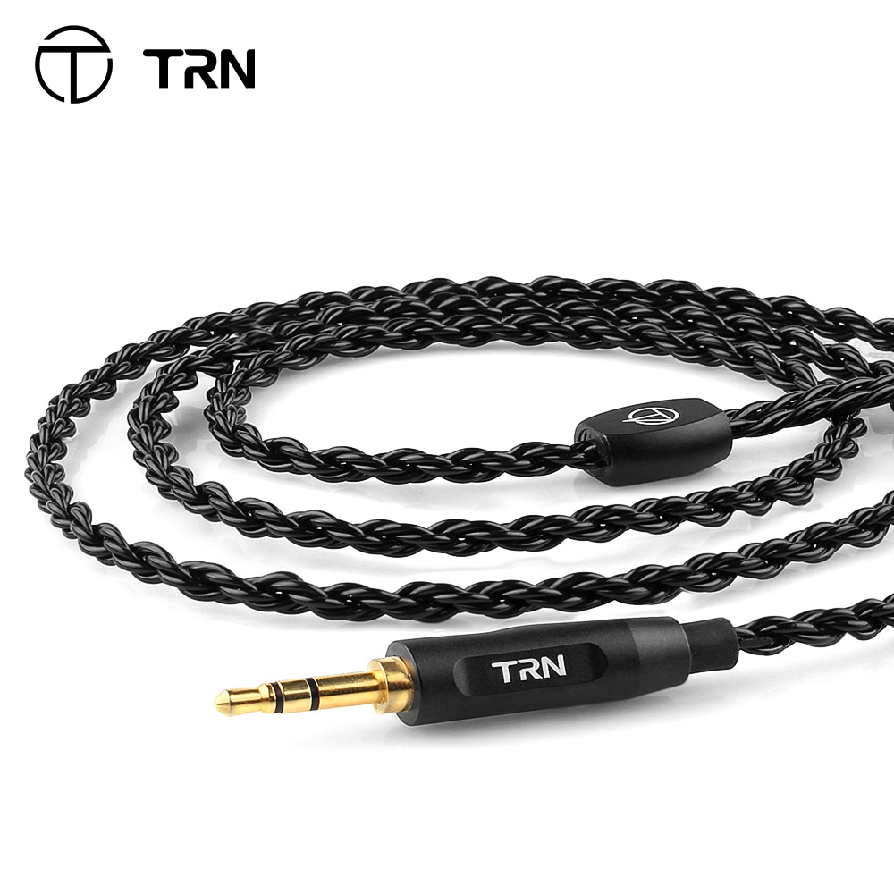 TRN A3 Earphones Cable High Purity Copper Cable With 3.5Mm MMCX 2Pin
