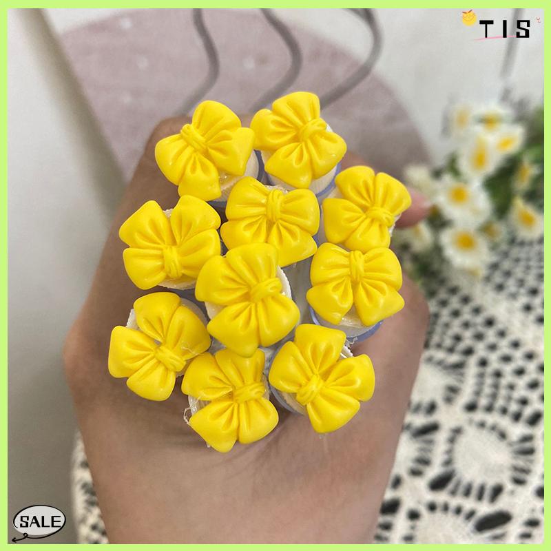 Follow Get New【TIS】 1Pcs Đầy Màu Sắc Bow Tie Lông Mi Bàn Chải Ống Với Pha Lê Lash Mascara Wands Lông Mày Lược Spoolies Applicators Trang Điểm Công Cụ - 6