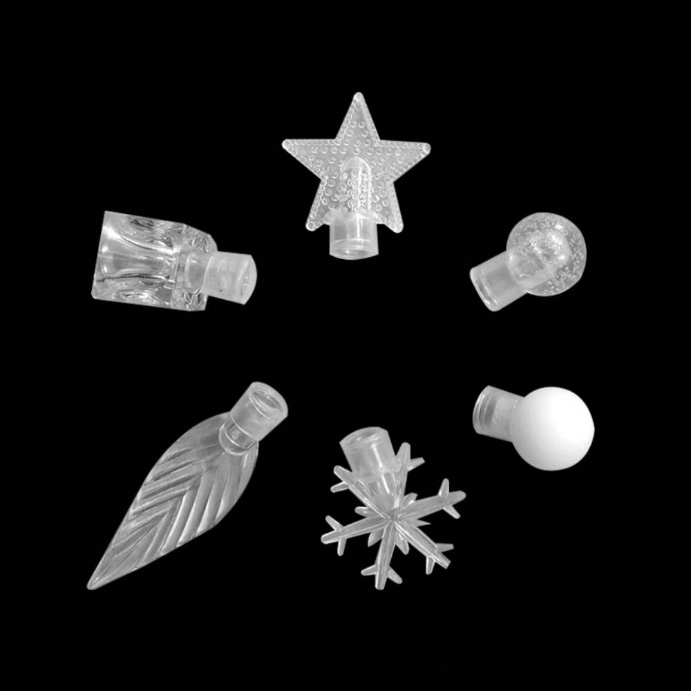 STARRY Mini Fish Tank Candle Lamp Waterproof Decorative Fish Tank Decorative Lamp Mini Fish Tank Light Square Submersible Mini LED Lights Home - 7