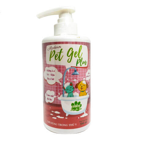 Sữa tắm ve rận Modern Pet Gel Plus cho chó mèo - Công nghệ Thái Lan của APA