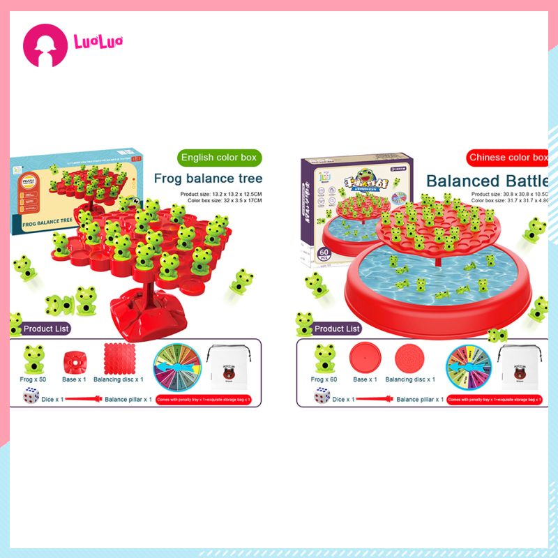 Frog Balance Tree Game Number Counting Math Toy Parent