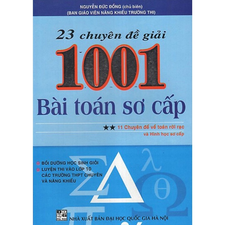 [Sách Chính Hãng] Sách - 23 Chuyên Đề Giải 1001 Bài Toán Sơ Cấp - Tập 2 - HA - NTbooks