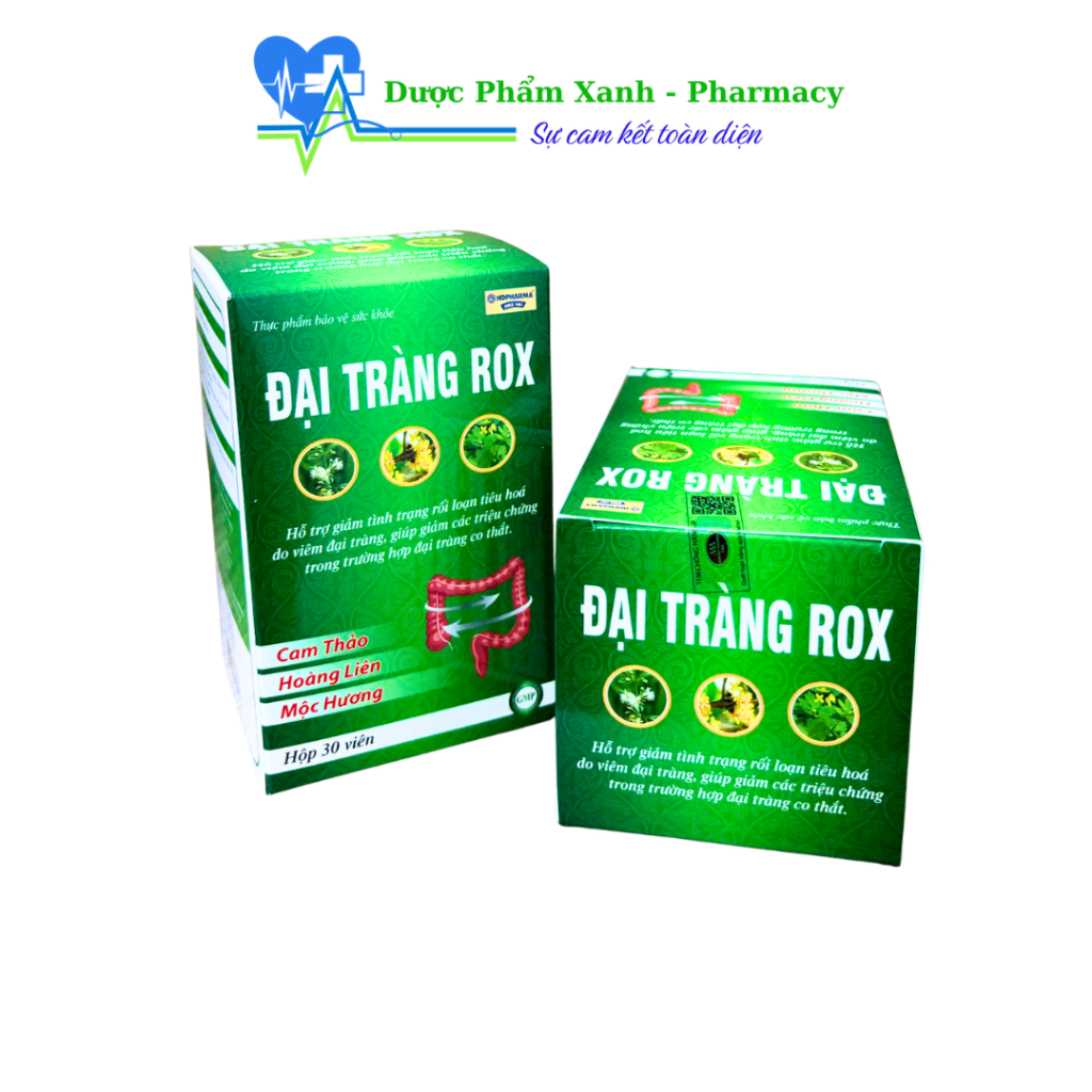Viên Uống Đại Tràng ROX 30 Viên Hỗ Trợ Sức Khỏe Đường Ruột Và Đại Tràng