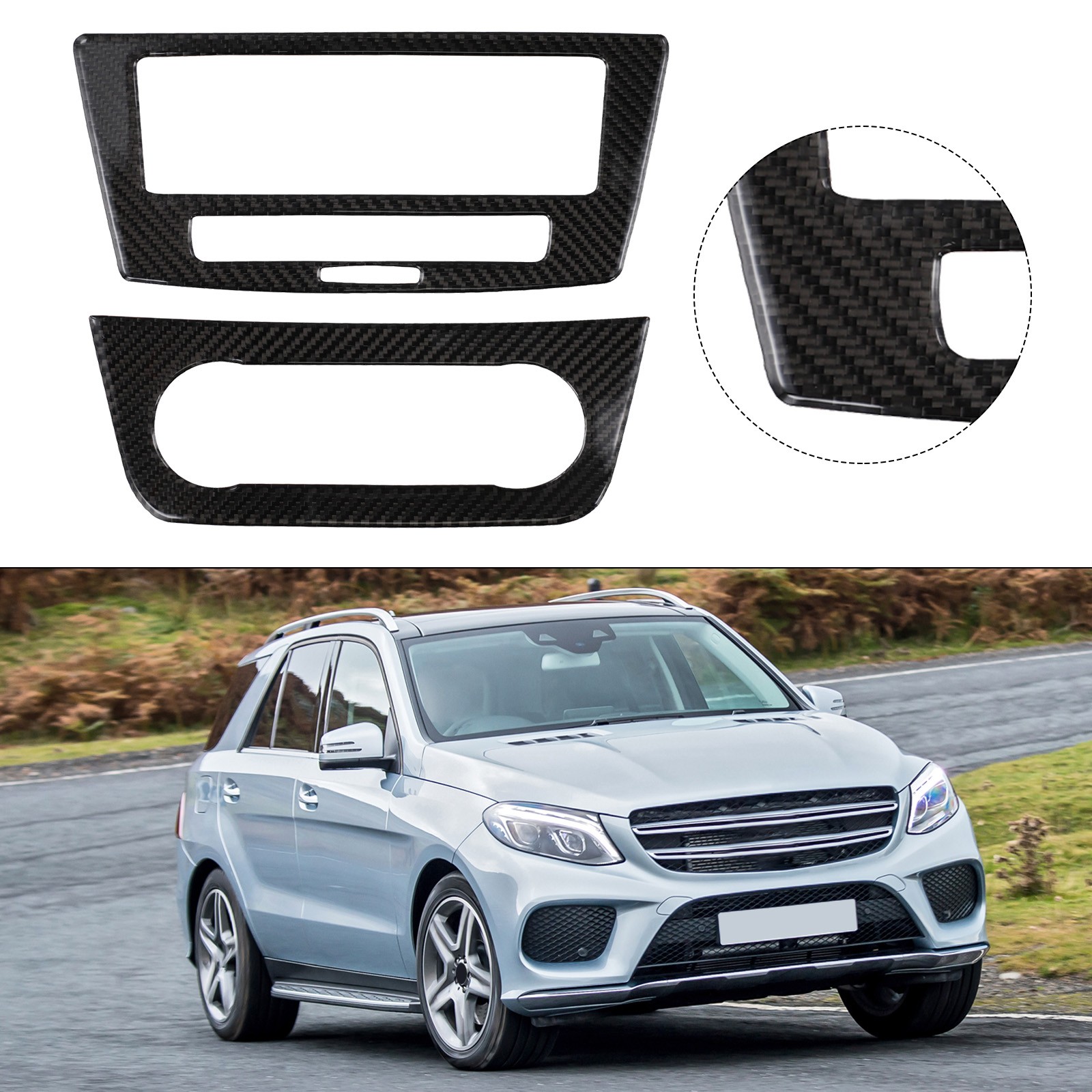 MileAuto Carbon Fiber Console Trim Stable Characteristics Factory Specifications Fast Delivery Giá 631,000 Đồng*Miễn phí vận chuyển