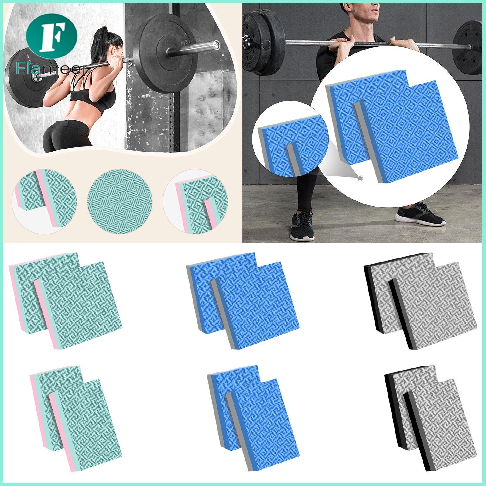 2Pcs Weightlifting Crash Drop Pads Silence Mats Soundproof Supplies Floor Protection for Gym Indoor Outdoor Fitness Barbell ราคา 1,609 บาท*ส่งฟรี