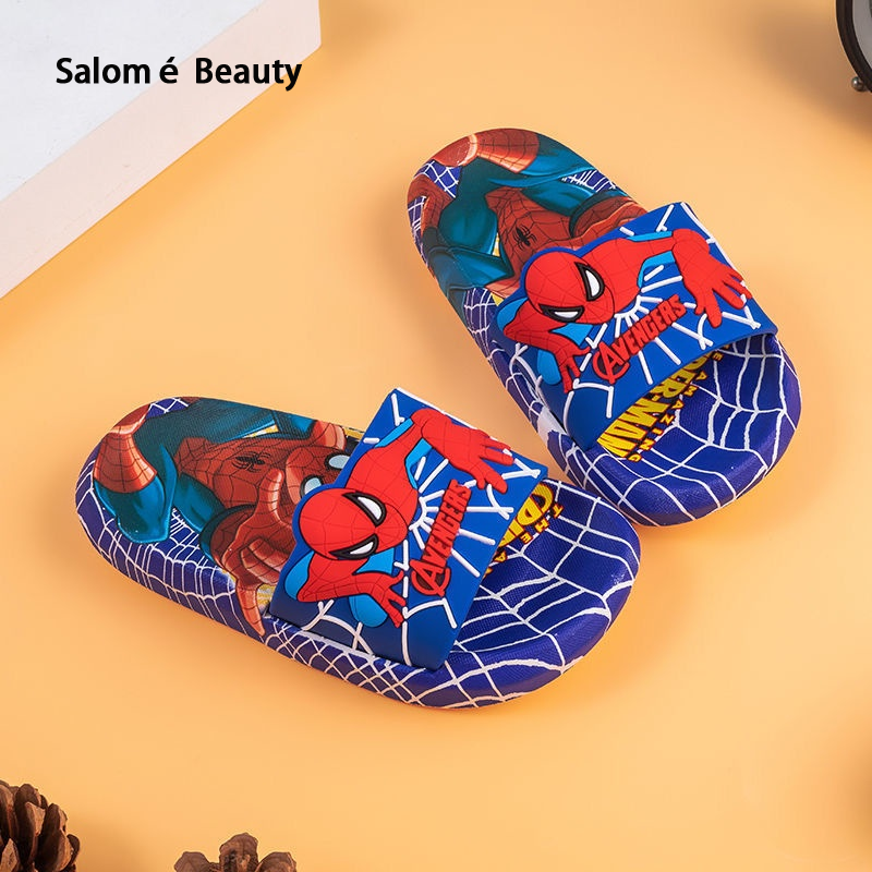 Marvel Comics Spider Man designed finger slippers for boys ราคา 171 บาท*ส่งฟรี