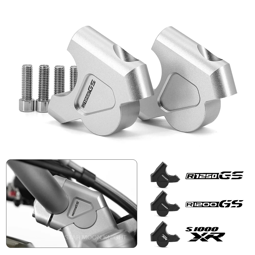 bike GP handlebar risers Height up Adapters for BMW R1200GS LC GSA adventure S1000XR 