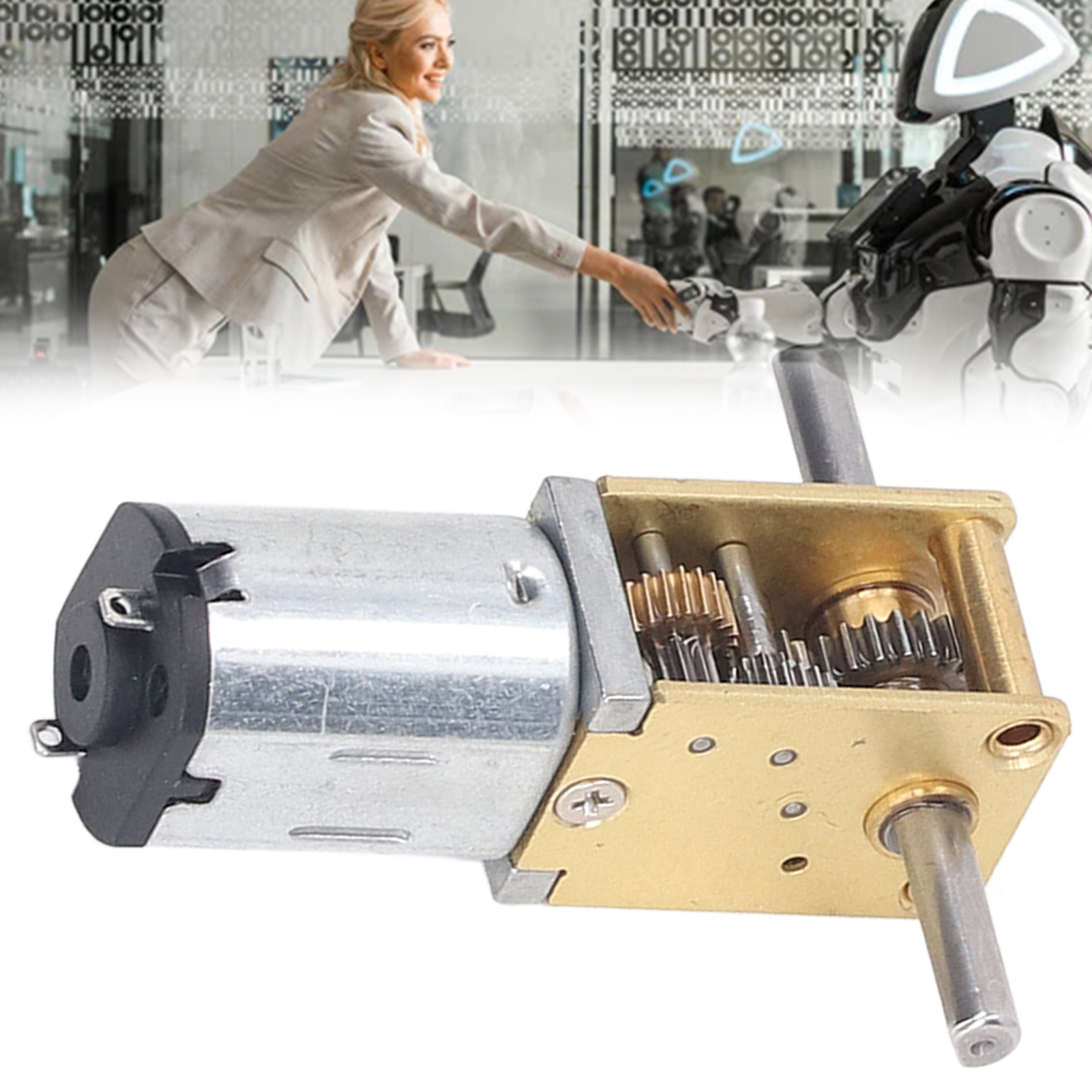 Động cơ trục vít 1218 N20 Xoắn chải động cơ đầu ra ổn định cho ô tô cho robot