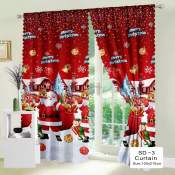 MIYU Christmas Curtain - Festive Home Decor, 1 Piece