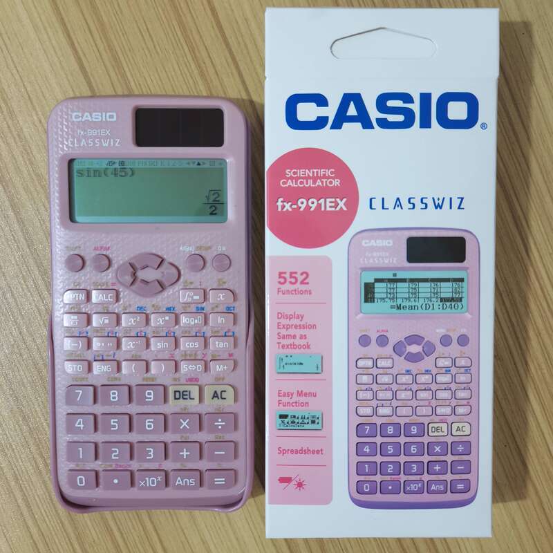 Casio Fx-991Ex English Version Scientific Function Calculator For Middle High School College Students And Graduate Exam Preparation Xinxuan 1586675746-Cb