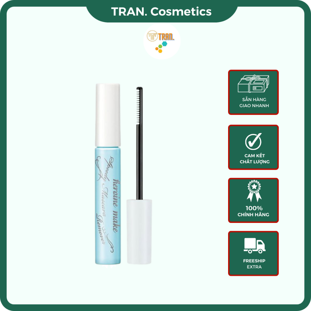 Tẩy Trang Mi Kissme Kissme Mascara Remover Dùng Tẩy Trang Mi Và Mắt Nhanh Chóng Nhẹ Nhàng - TRAN Cos