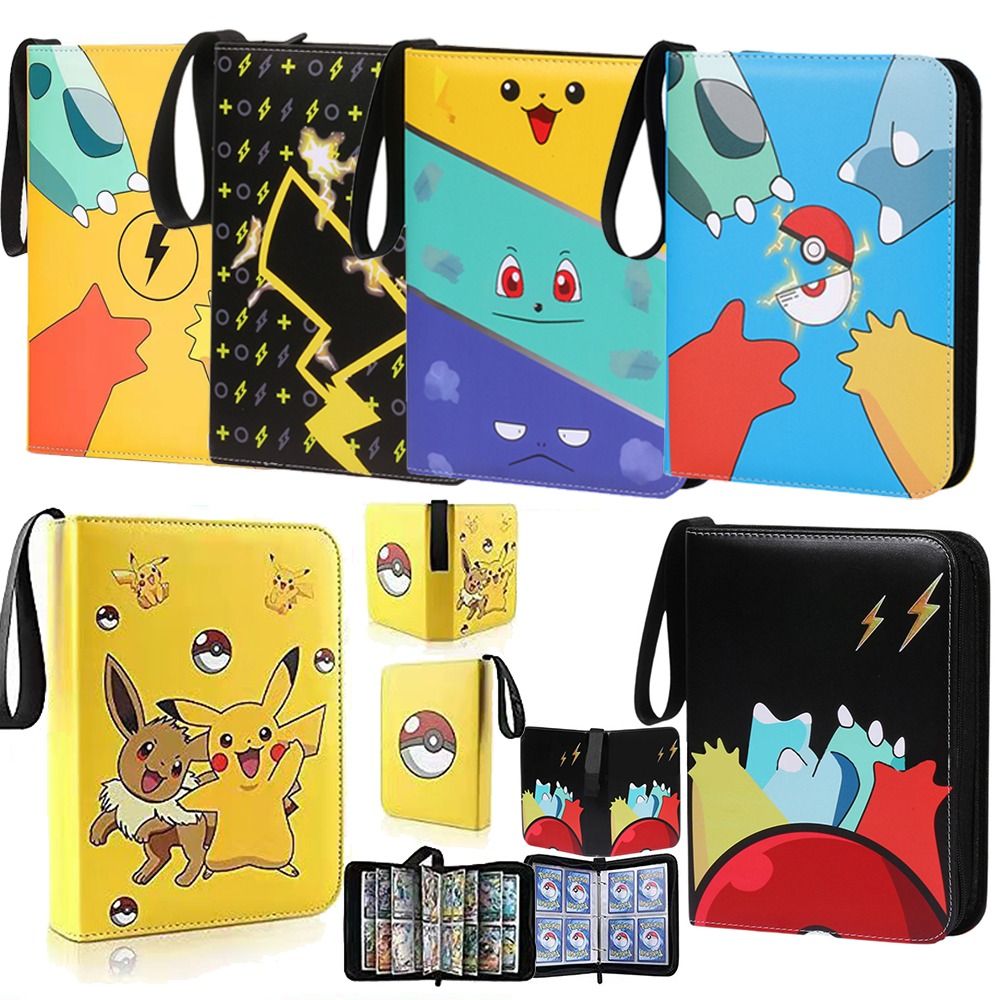 Cuối cùng souvenir68ir6 Giáng Sinh Quà Tặng Công Suất Hiển Thị Sáng Thẻ Hộp Pokemon TCG Thẻ Túi lưu trữ thẻ Pokemon Album Pokemon giao dịch thẻ bài Bộ Sưu Tập Giữ