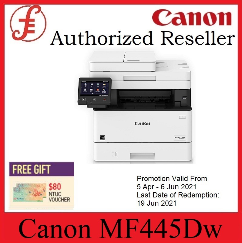 Canon i-SENSYS MF445dw Multifunctional Mono Laser Printer Singapore