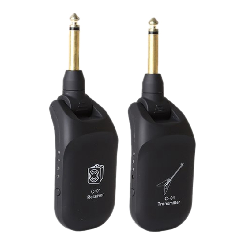C01 Guitar Wireless Receiver, Electric Guitar Wireless Pickup, U-Segment Guitar Wireless Transmitter, Rechargeable Malaysia