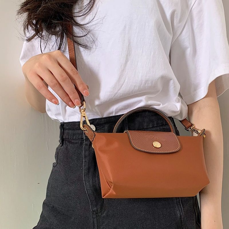 It's hotLongchamp the latest style WOMEN'S irregular environmental protection jiaozi Bag tote bag handbag L 34175 mini bag