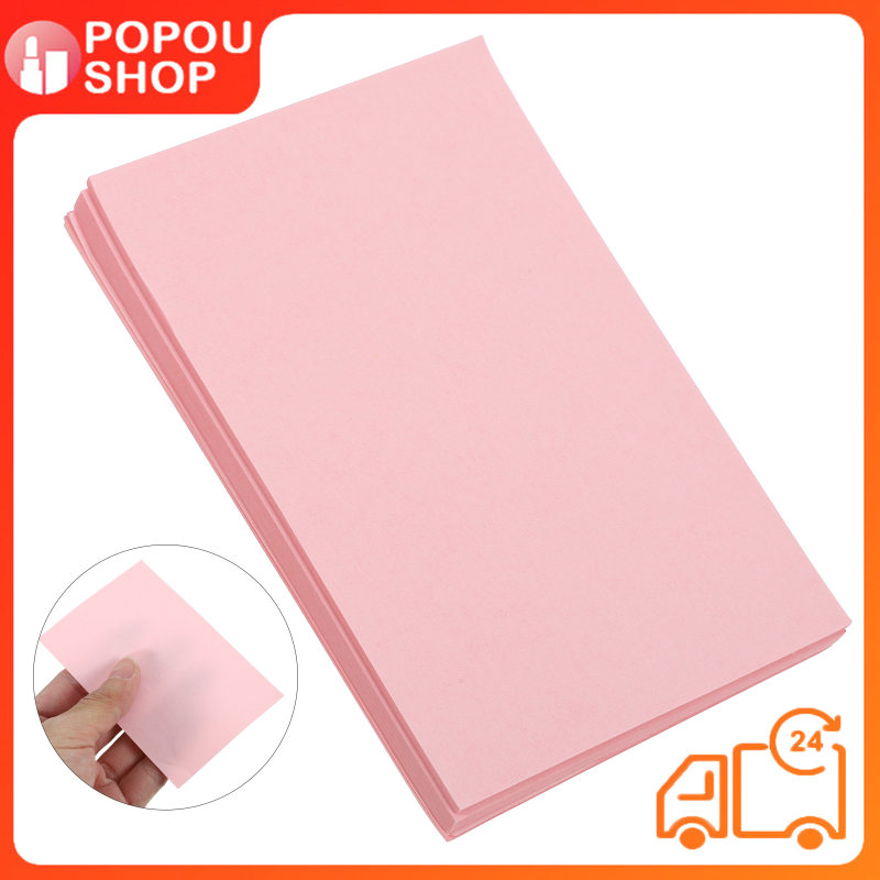 POPOUSHOP 300 tờ giấy thấm dầu Giấy thấm dầu chăm sóc dầu