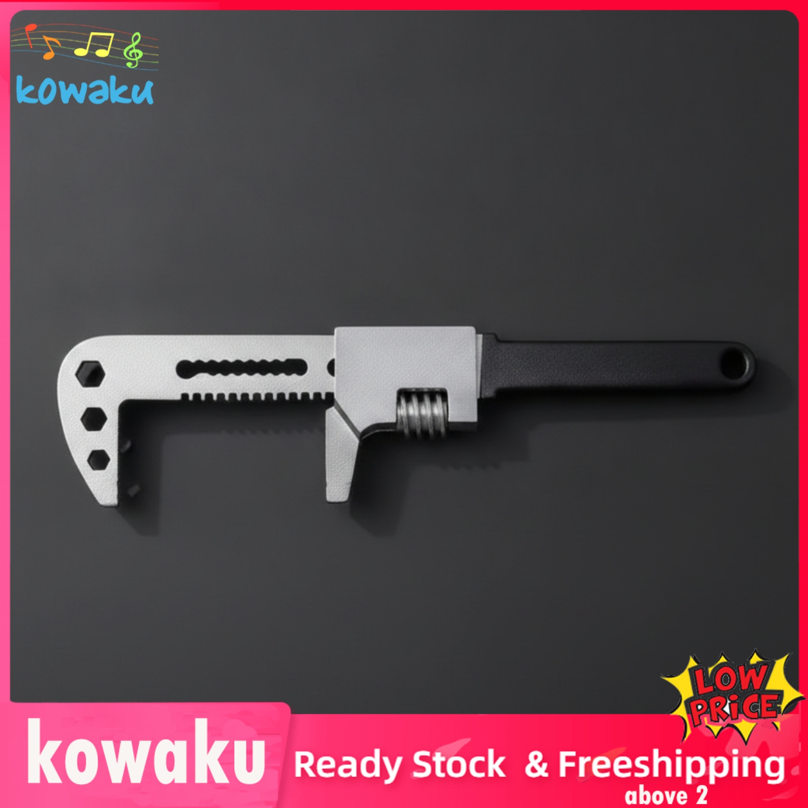 kowaku Large Opening Right Angle Adjustable Wrench Multifunctional Right-Angle Spanner Labor-Saving Right-Angle Wrench Seamless Adjustment for Plumbers, DIY Enthusiasts, Mechanics, Home Repair Giá 422,189 Đồng*Miễn phí vận chuyển
