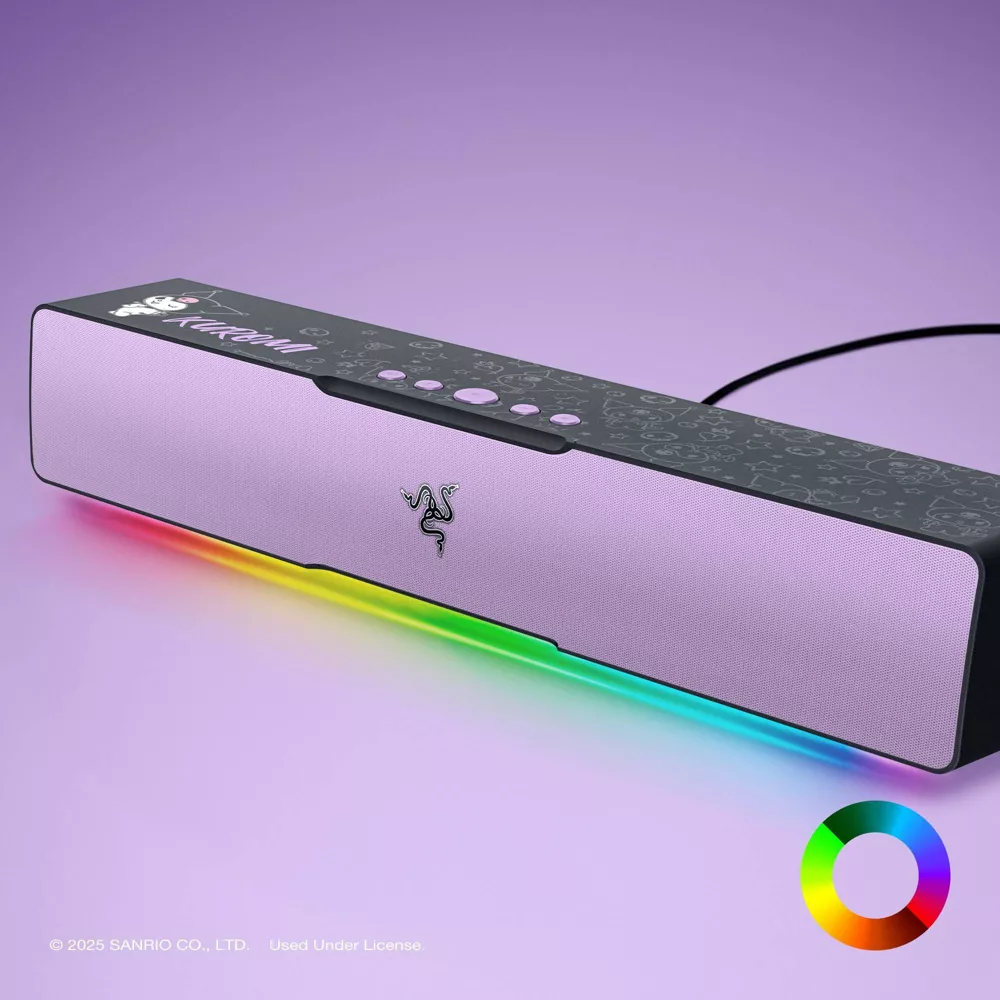 Razer Leviathan V2 X Kuromi Edition PC Gaming Soundbar Speaker
