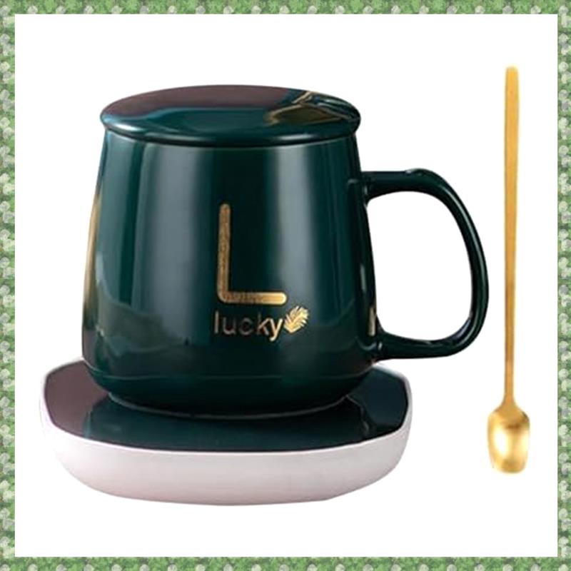 Heating-Cup of Electric Coffee Via USB, Gift Box Heating Plate and Coffee Cup, Cup of Coffee