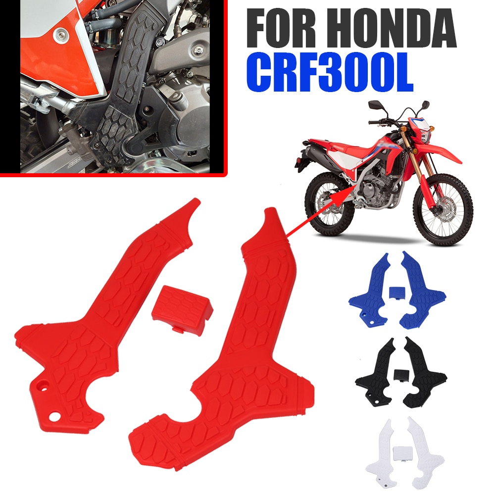 For Honda CRF300L CRF 300L CRF 300 L CRF300 L Motorcycle Essories Frame Cover Side Fai Guard Protection Cap Panel Boards