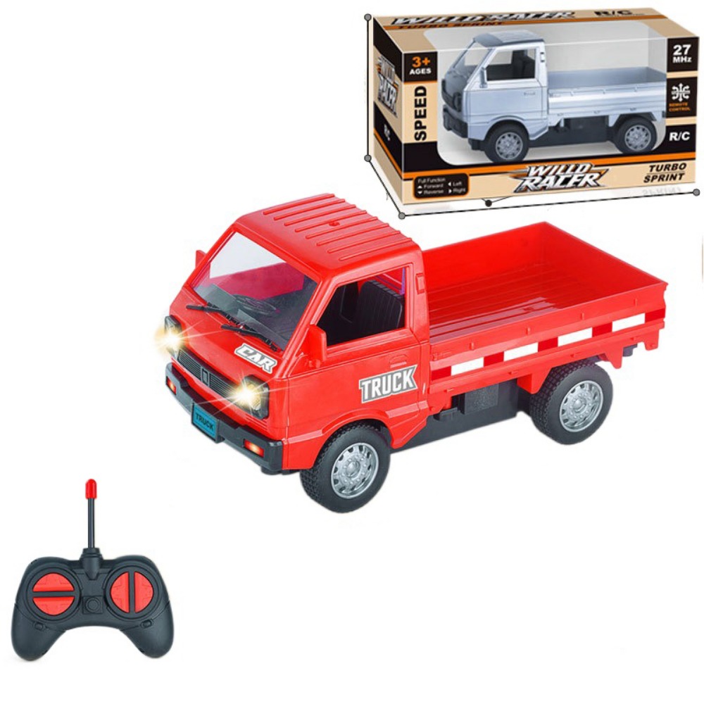 ED Chức năng phun Xe nâng điều khiển từ xa Nhạc nhẹ Mô phỏng Xe kỹ thuật Thực tế Sáng tạo Xe tải điều khiển từ xa Đồ chơi cho bé trai - 3