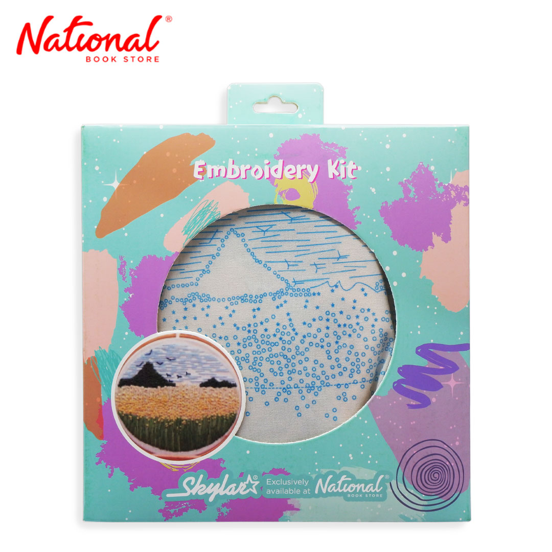 Skylar Embroidery Kit 20cm - Arts & Crafts Supplies