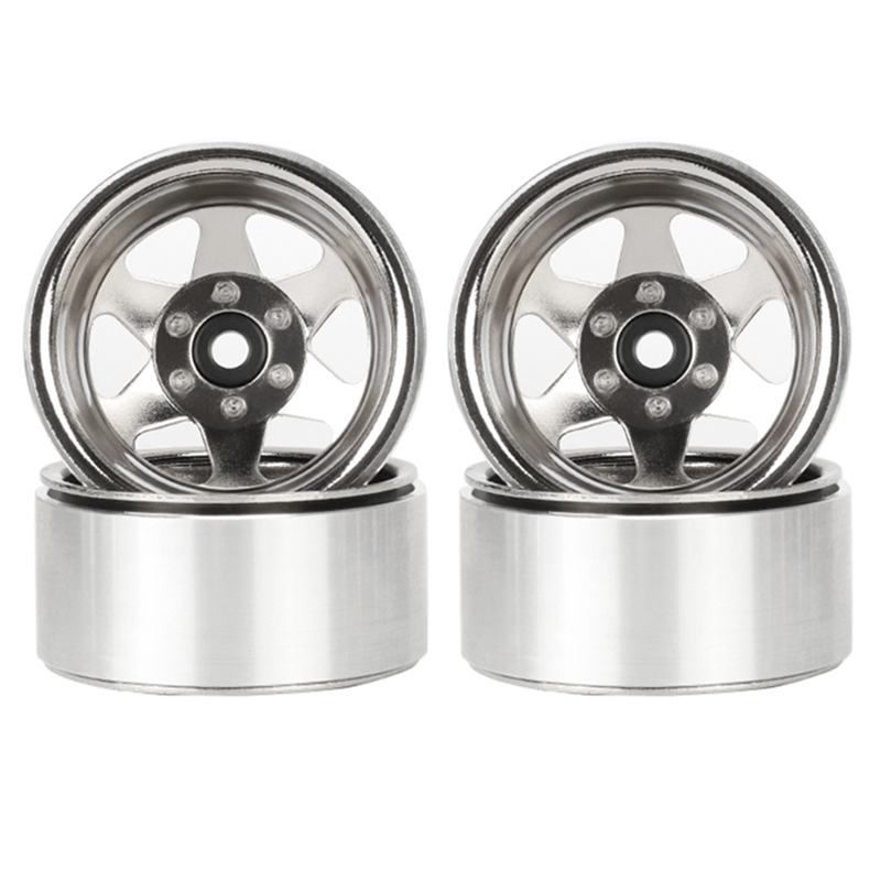 4pcs 1.9" Beadlock Negative Offset -8.9mm Wheel Rim Hub for 1/10 RC Car Gen8 VS4-10 SCX10 90047 D110
