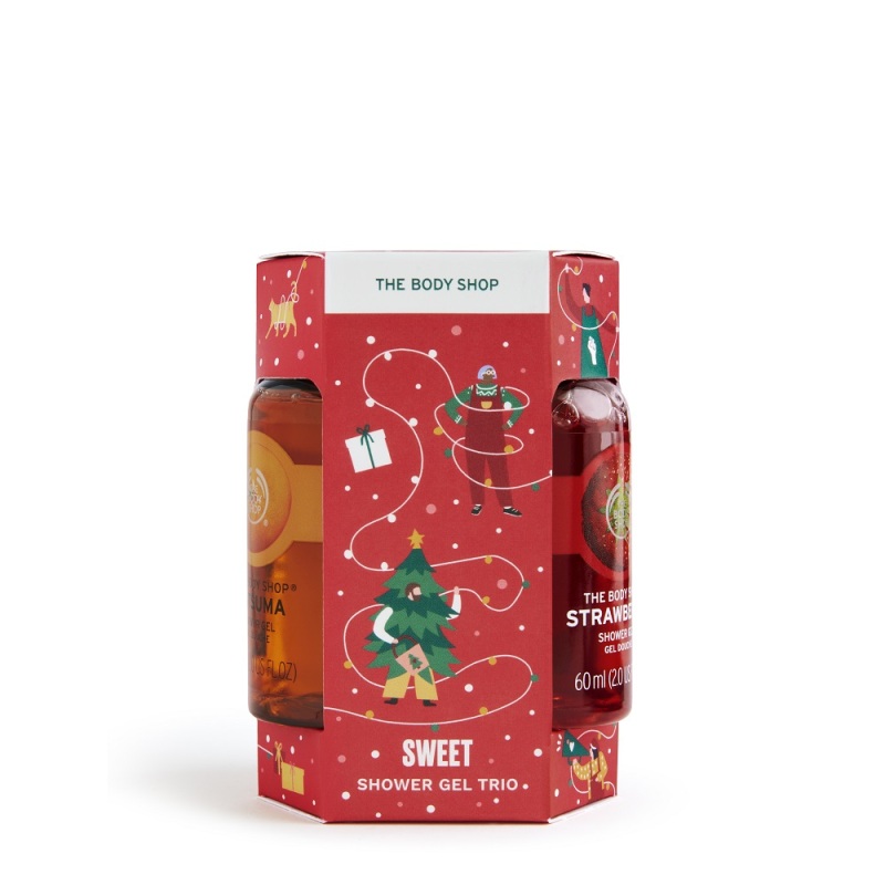 Buy The Body Shop Sweet Shower Gel Trio (Christmas Gift Set) Singapore