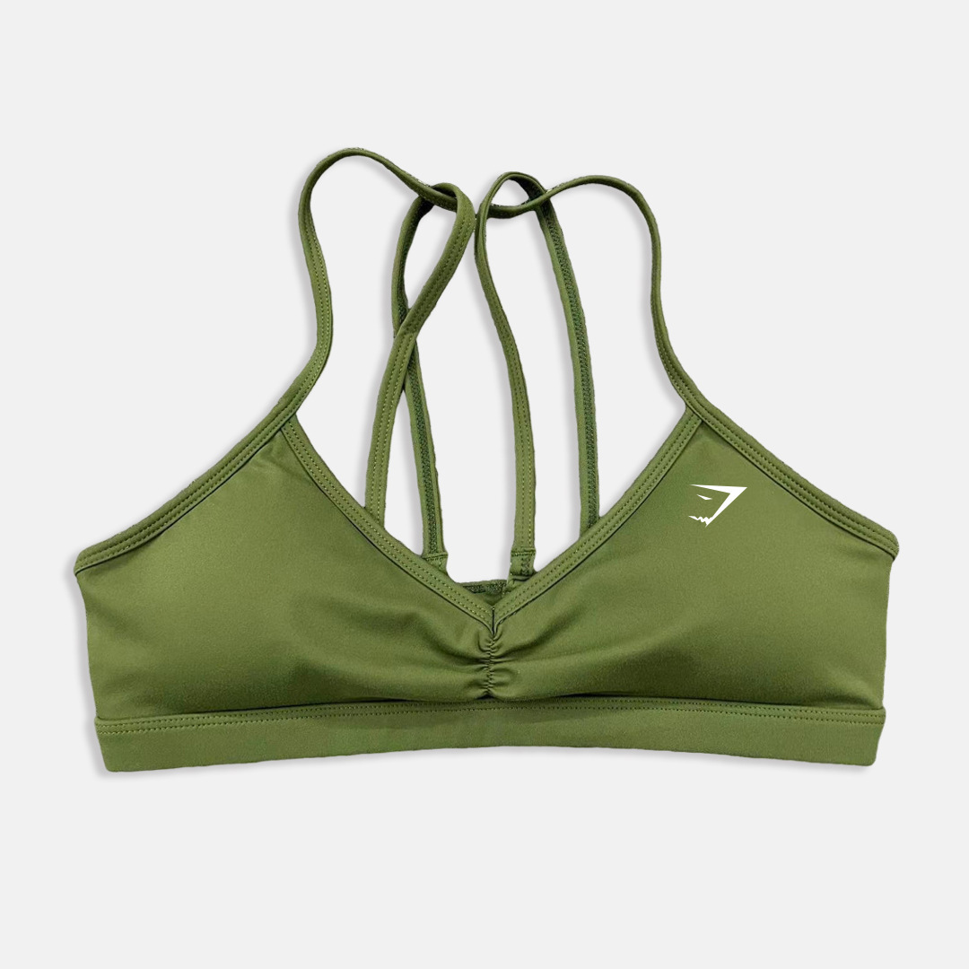 Gymshark Shark Bra Fitness Beauty Back Suspender Trendy Yoga Top American Sports Vest 【MAR】