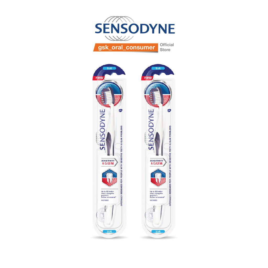 Bộ 2 Bàn chải đánh răng Sensodyne Sensitivity & Gum