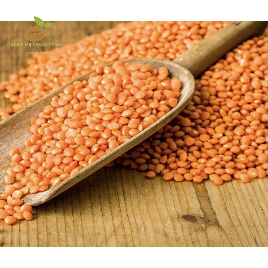 Đậu lăng đỏ hửu cơ 500g hàng nhập khẩu không biến đổi gen, đậu hạt hữu cơ cho bé ăn dặm