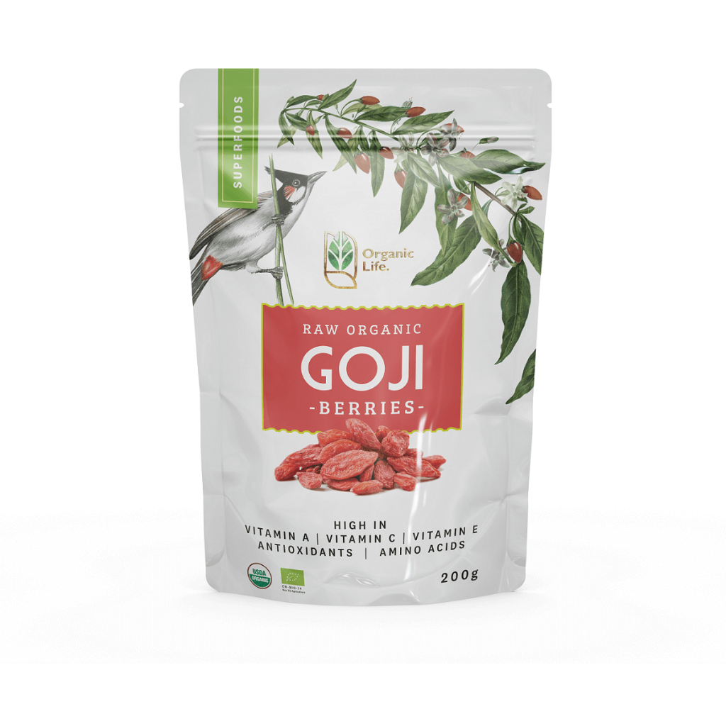 Kỷ tử đỏ hữu cơ organic life - 200g