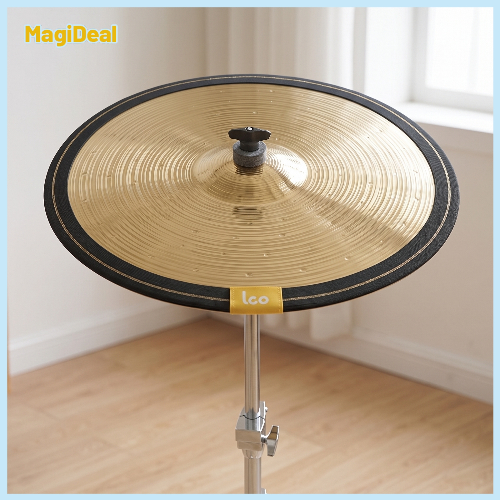 MagiDeal Noise Reducing Cymbal Mute Band Elastic Cymbal Mute Quiet Practice Silencer Stitched for Drummers ราคา 1,311 บาท*ส่งฟรี