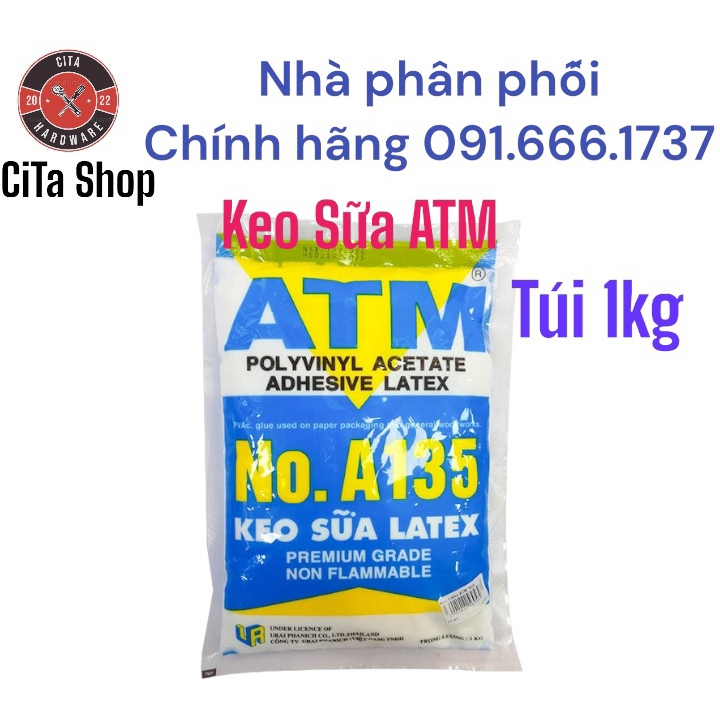 Keo sữa atm no.135, bugjo a155 , 1 kg chính hãng