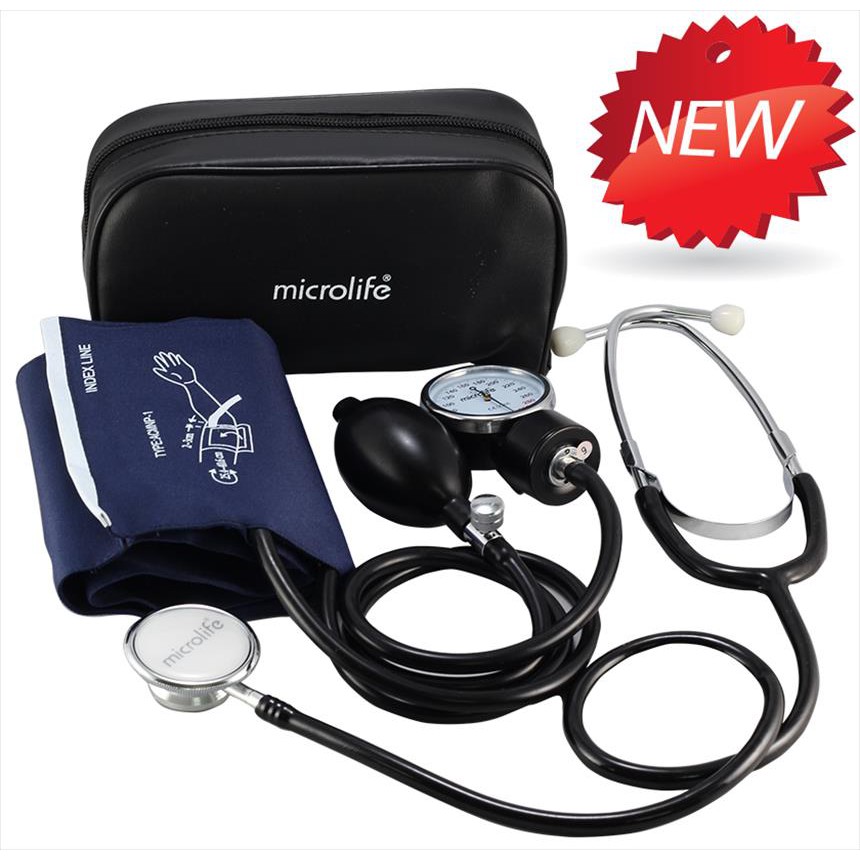 Máy đo huyết áp cơ Microlife AG120 đã bao gồm tai nghe