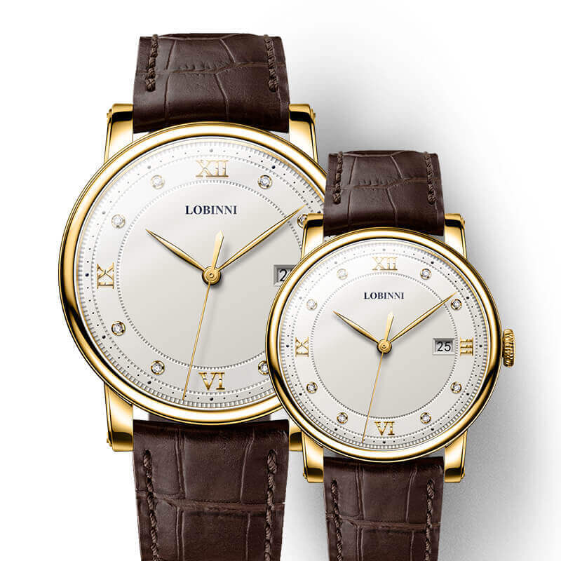 Đồng hồ đôi chính hãng Lobinni No.3012-22