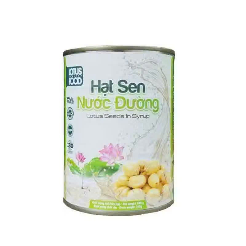 Hạt sen ngâm nước đường Lotus - Lon 600g