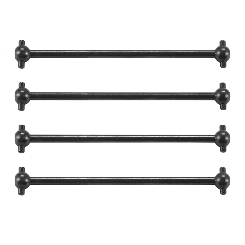 4Pcs Metal Dog Bone Drive Shaft for 144001 124019 124018 RC Car Upgrades Parts Accessories