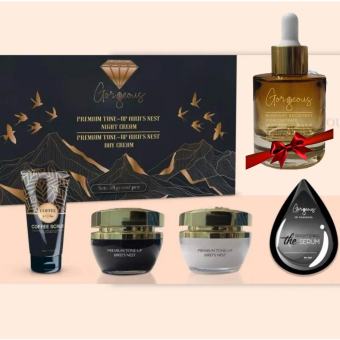 ] MỚI (SET KIM CƯƠNG) Kem Yến Ngày Đêm Múi Xù Gorgeous Dưỡng Trắng Da Mặt