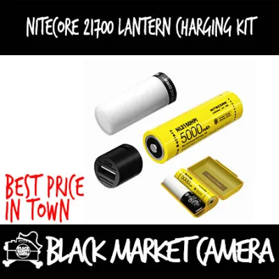 [BMC] Nitecore 21700 Lantern Intelligent Battery Plus Charging Kit System (5000mAH)
