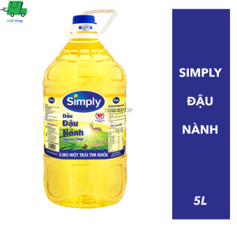 Dầu ăn đậu nành Simply - Can 5L
