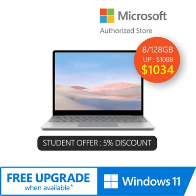 [Laptop] Microsoft Surface Laptop Go - Student Only Promotion