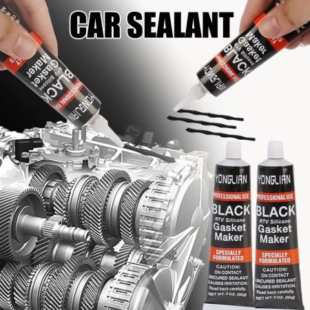 High-Temp Silicone Car Sealant - Waterproof & Oil Resistant