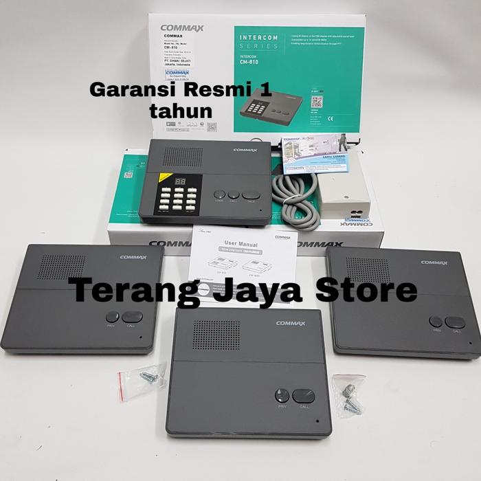 INTERCOM COMMAX CM-810 + 3PCS CM-800S INTERCOM COMMAX CM810+CM800S 3PCS INTERKOM COMMAX CM810 - Elvoir Store Giá 3,310,000 Đồng*Miễn phí vận chuyển