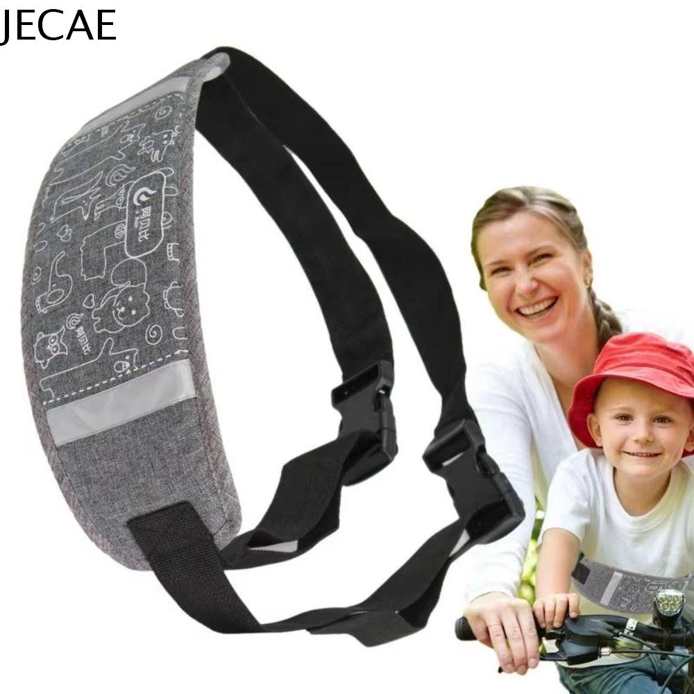 JECAE Vải Dây an toàn cho trẻ em xe máy Có thể điều chỉnh Phản quang Dây đeo an toàn ngực Thoải mái Đa năng Đai an toàn cho trẻ em Trẻ em