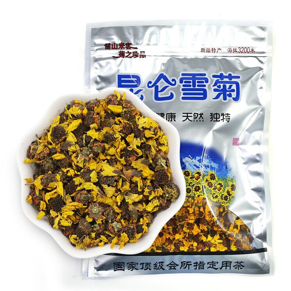 Kunlun Mountain Snow Daisy Chrysanthemum Tea China Natural Flower Tea Herbal ราคา 192 บาท*ส่งฟรี