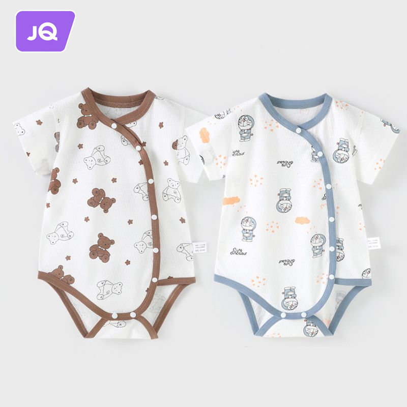 JOYNCLEON Children's Tops, Baby Boys and Girls Cartoon Dinosaur Printed Jumpsuits, Rompers, Soft and Comfortable